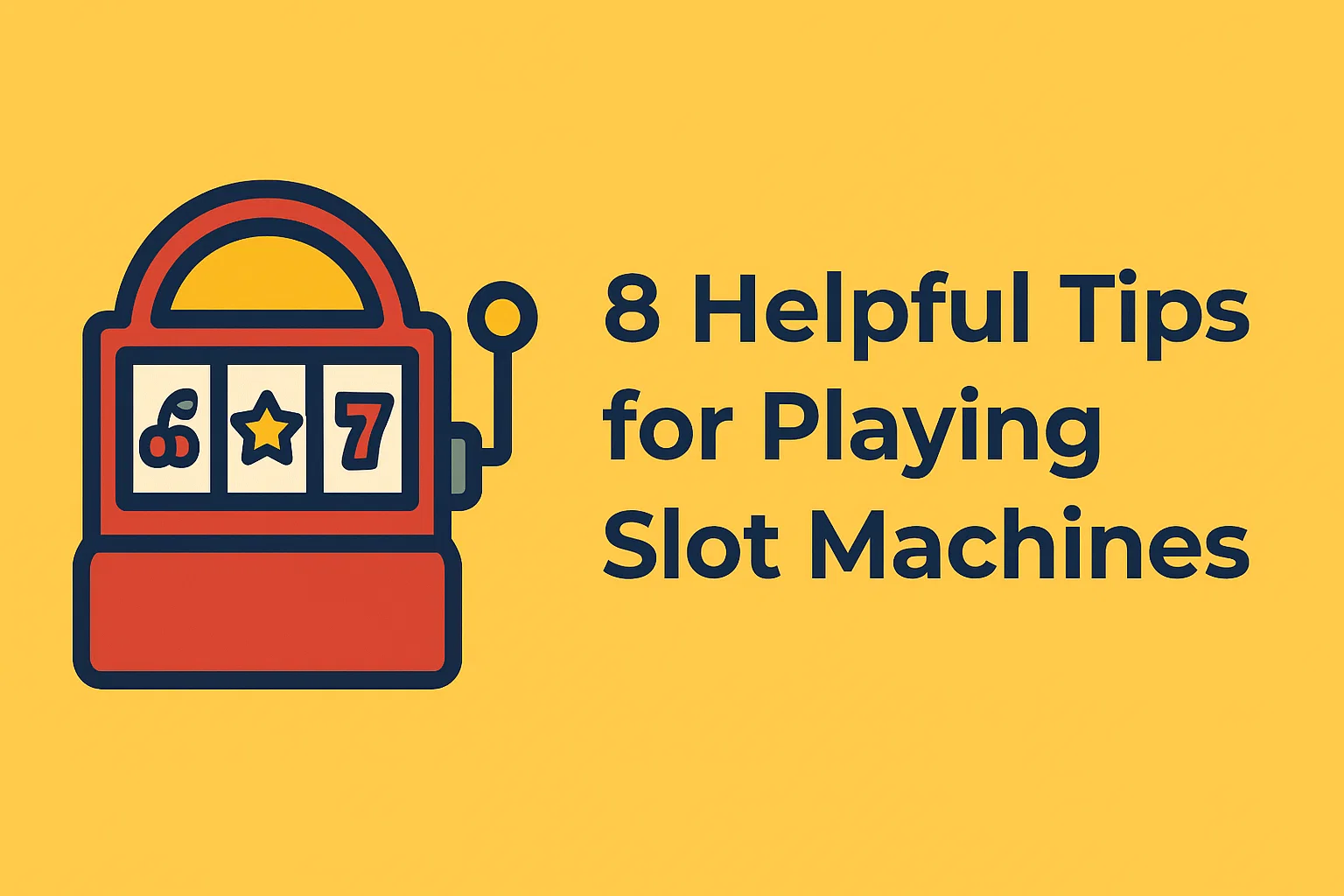 8 Helpful Tips for Playing Slot Machines
