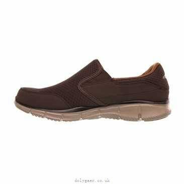 scarpe da passeggio - Skechers uomo equalizzatore persistente walking marrone scarpe slip-on in vendita